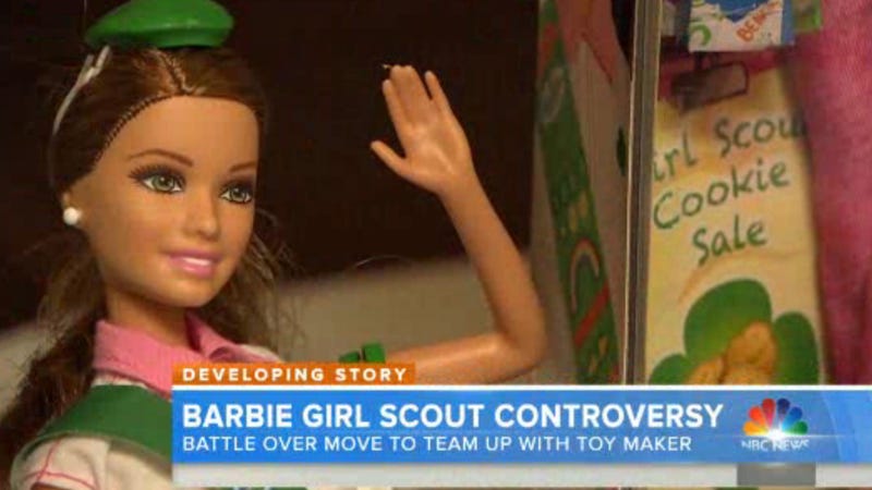 girl scout barbie doll