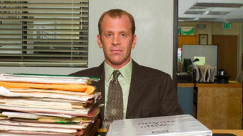 The Office Frame Toby