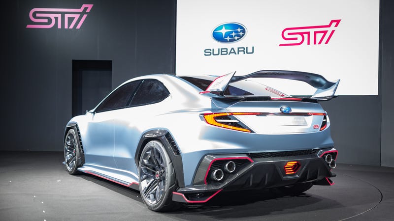 The Subaru Viziv Performance Sti Concept Probably Isn T The Future But It S Awesome Anyway The Subaru Viziv Performance Sti Concept Probably Isn T The Future But It S Awesome Anyway