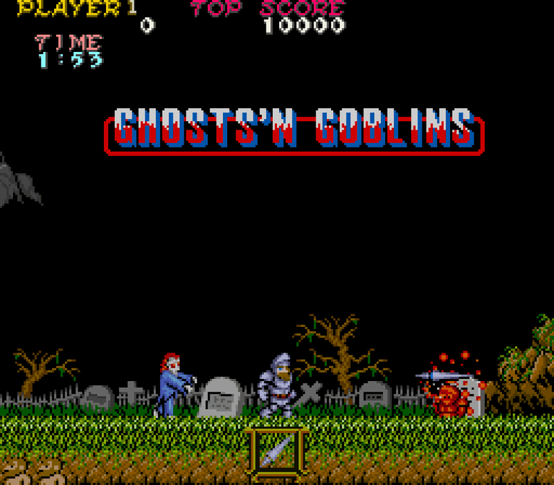 ghost and goblins video game