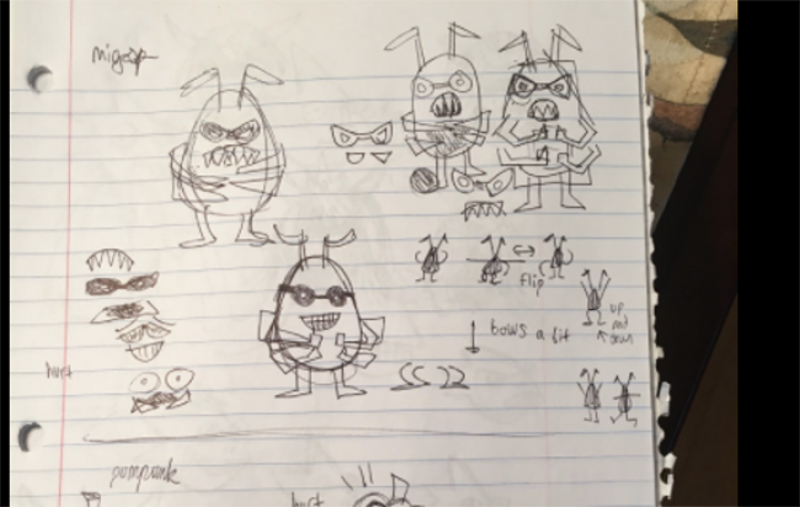 Undertale Creator Shares Notebook Full Of Early Concepts And Art