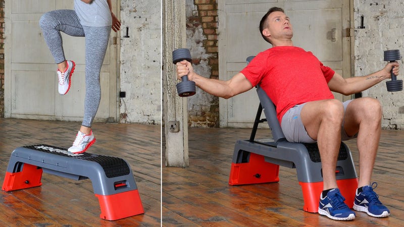 reebok professional deck workout bench