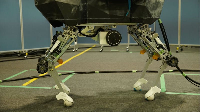 Kawasaki Swapped Two Wheels For Four Legs With Its Robot Goat