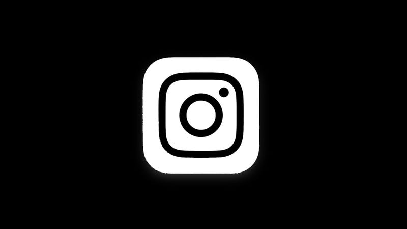 Instagram Black And White Logo