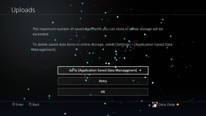 Cloud Saves On Ps4 Have A Weird Limit