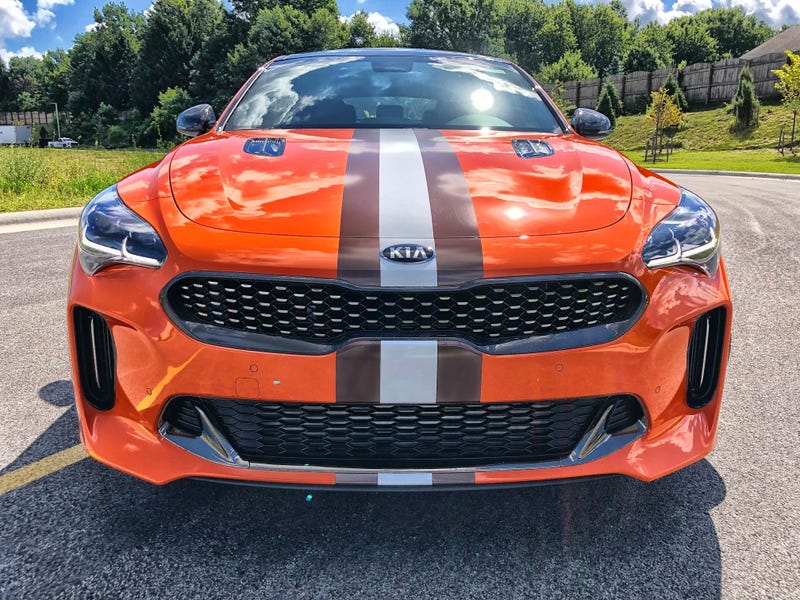 Someone Cleveland Browns-Themed Kia Stinger GTS Was A