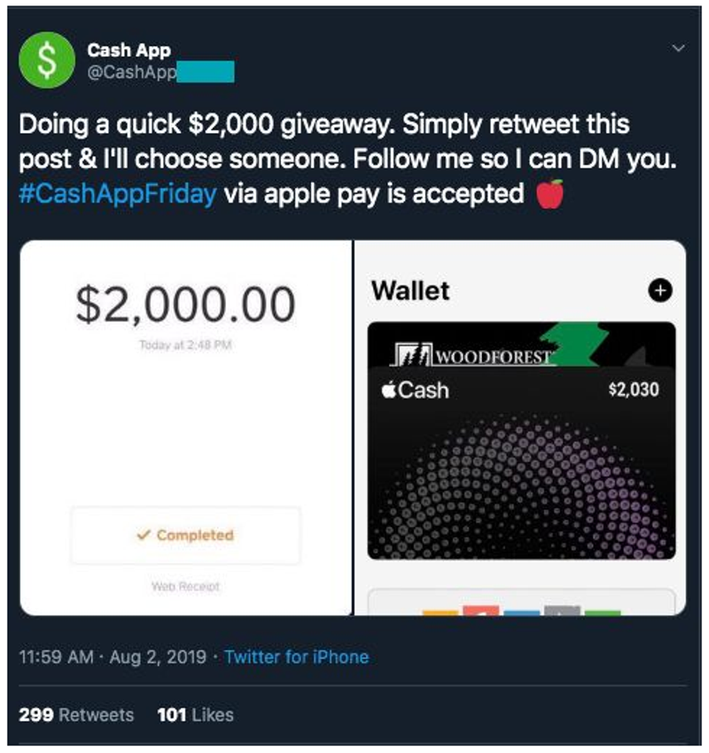 Cash App Giveaways On Twitter And Instagram Targets Of Scams