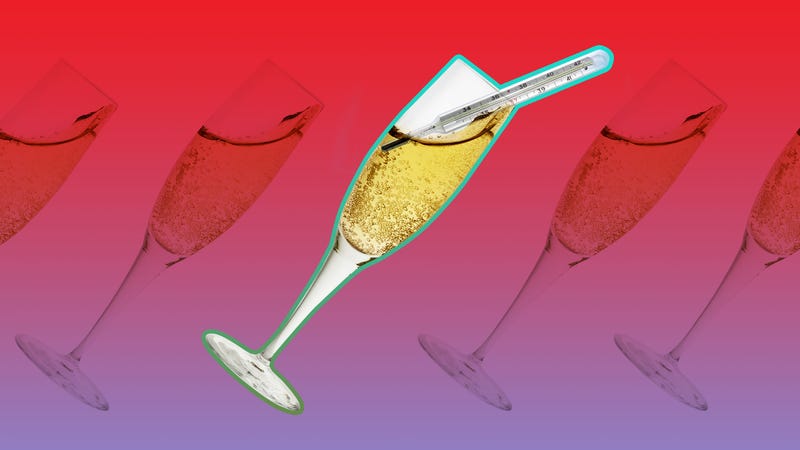 There S An Ideal Temperature For Your Champagne