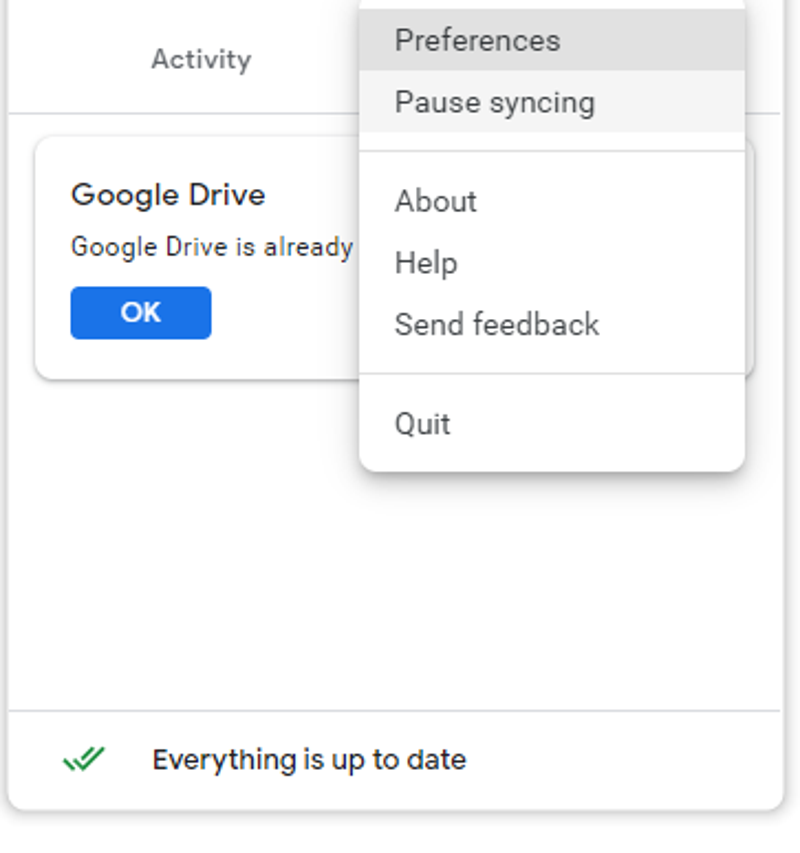 google drive widget for mac