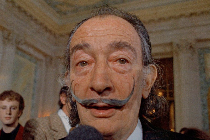 It S A Miracle Embalmer Says Salvador Dali S Mustache Still