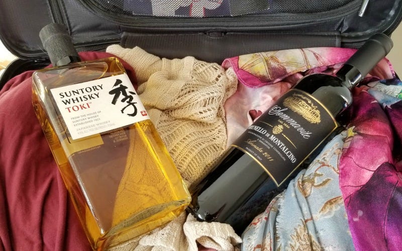 can you pack soda bottles in your checked luggage