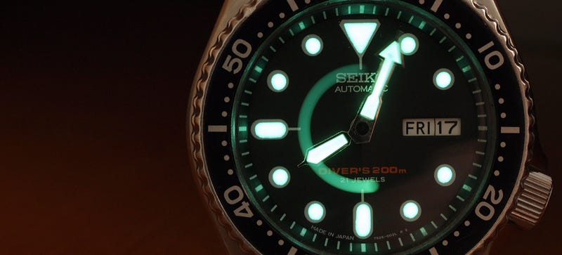timex glow in the dark watch