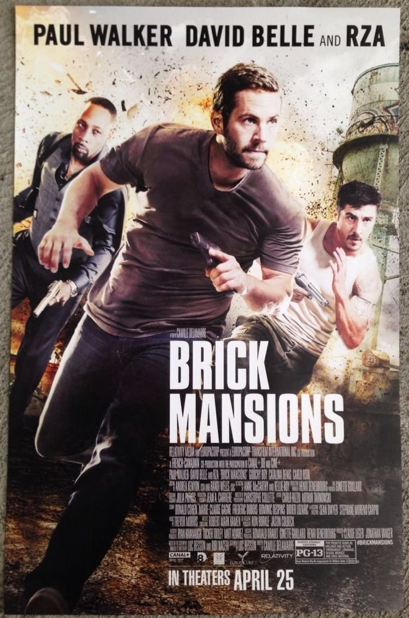 Brick Mansions 2014 Dual Audio Hindi English