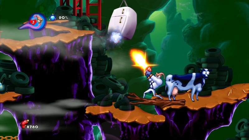 Earthworm Jim S Mean Spirited Satire Doesn T Hold Up