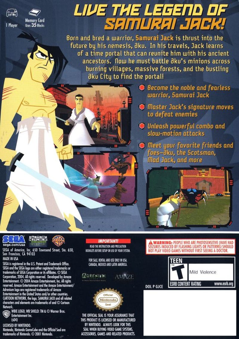 Samurai Jack The Shadow Of Aku Full Game Free Pc Download Play
