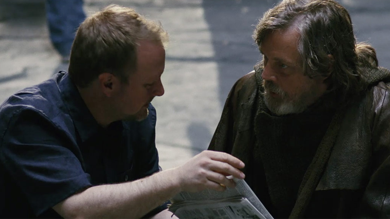Rian Johnson on the Intensity of Working With Mark Hamill on The Last Jedi