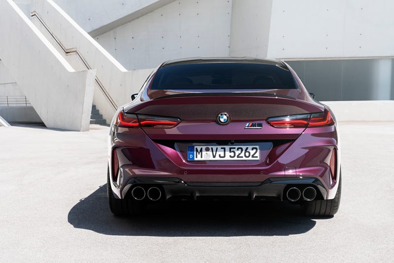 Just Look How Purple This 600 Hp Bmw M8 Gran Coupe Is