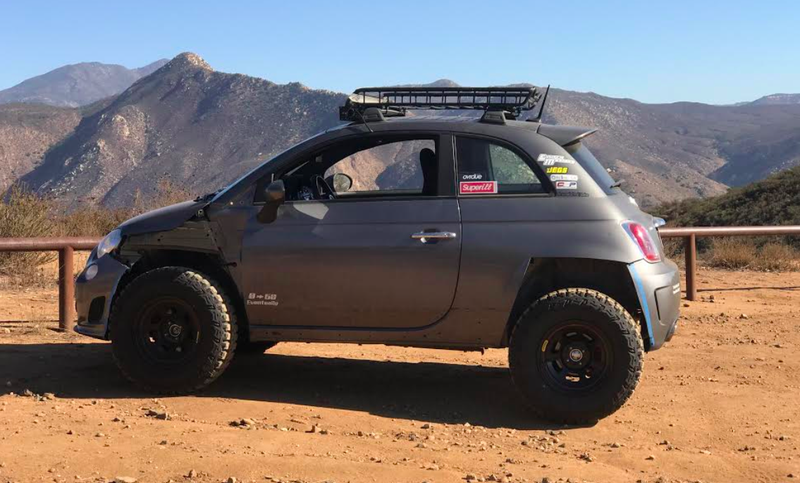 How One Man Turned His Fiat 500 Abarth Into An Offroader That Nearly Killed Him