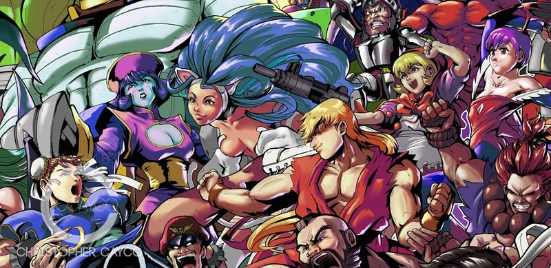 Every Marvel Vs Capcom Character Together At Last