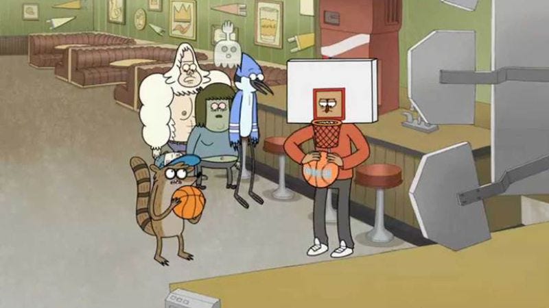 Regular Show Bank Shot