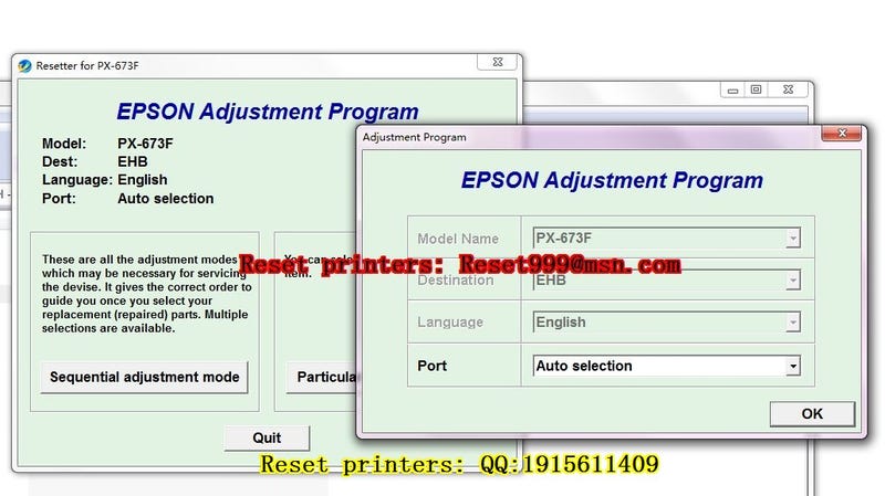 Epson Stylus Photo T60 Resetter software, free download