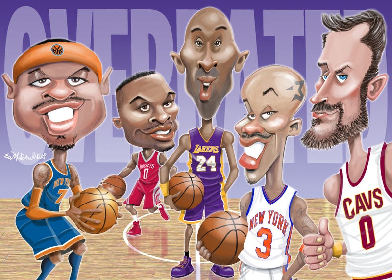 They Were Great But Not That Great The 10 Most Overrated Players In The Nba Since 1990