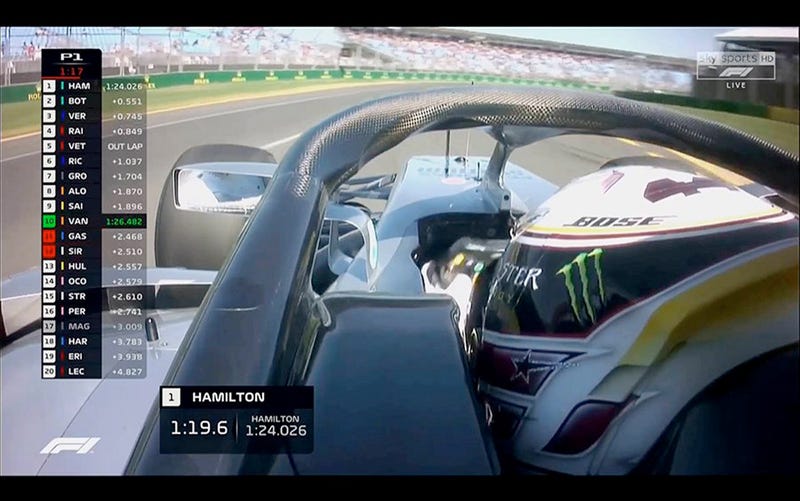 F1 S Onboard Camera Is Pretty Terrible With The Halo