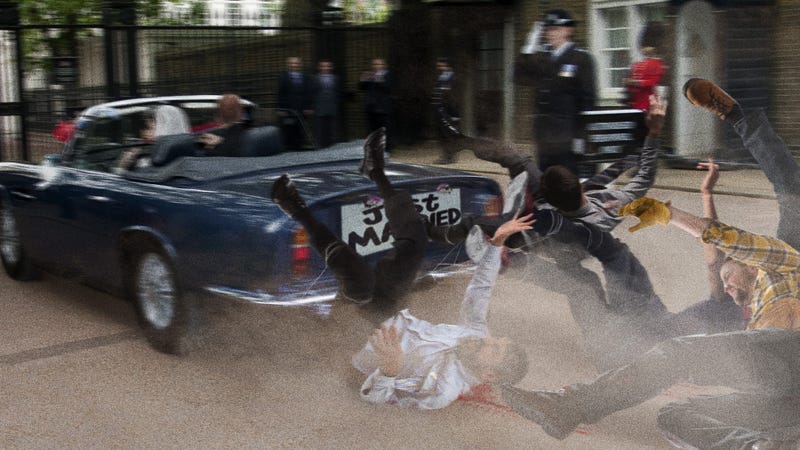 Royal Wedding Watch Prince Harry And Meghan Markle Just Drove