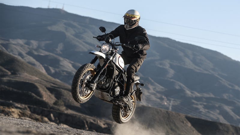 2018 ducati desert sled