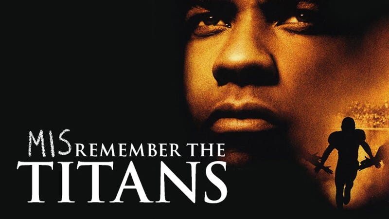 Remember The Titans Is A Lie And This Man Still Wants You To Know It