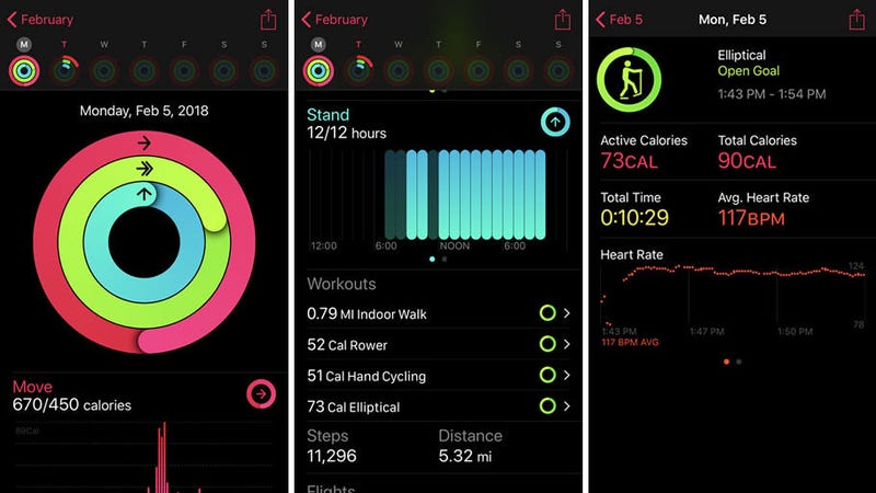 indoor cycling apple watch