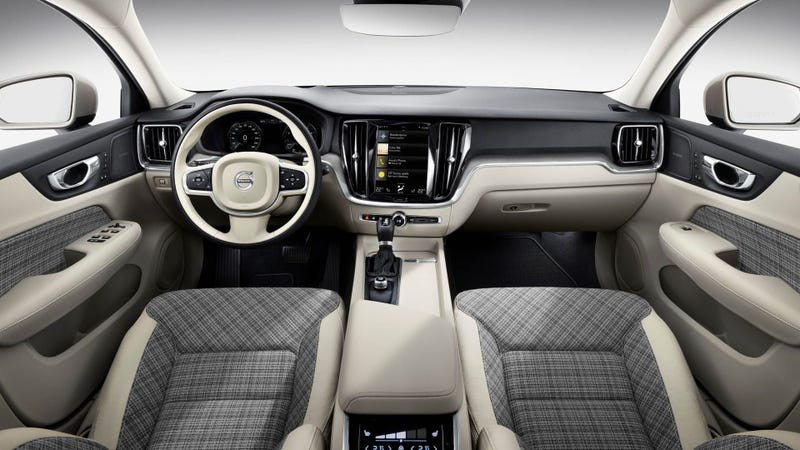 The 2019 Volvo V60 Will Have The Best Wagon Interior With Plaid Seats