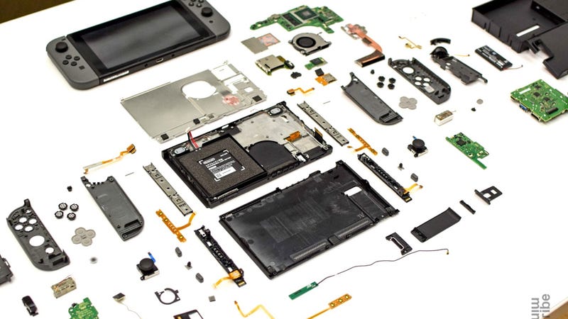 what's inside a nintendo switch