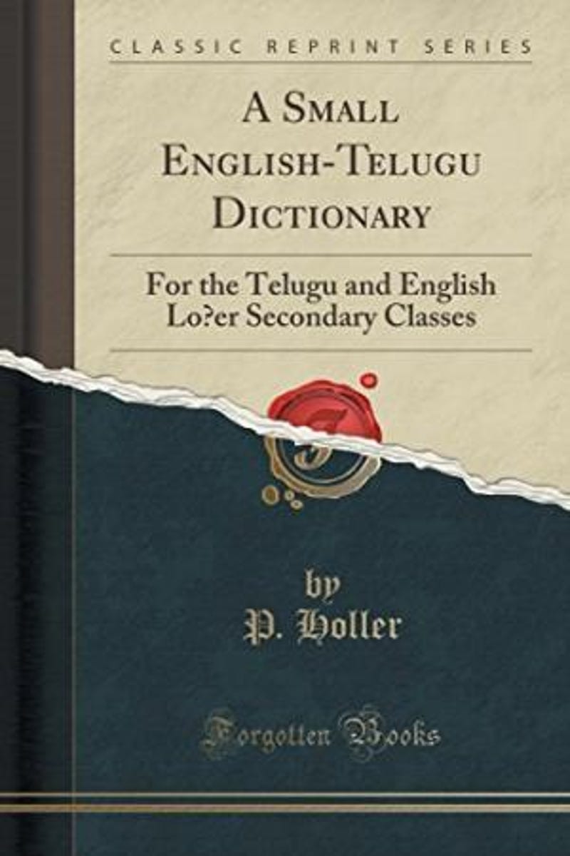 Telugu To English Dictionary Pdf Ebook Download