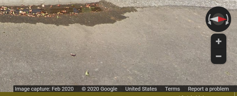 Googleマップであなたの家をぼかす方法#39というタイトルの記事の画像; ストリートビュー