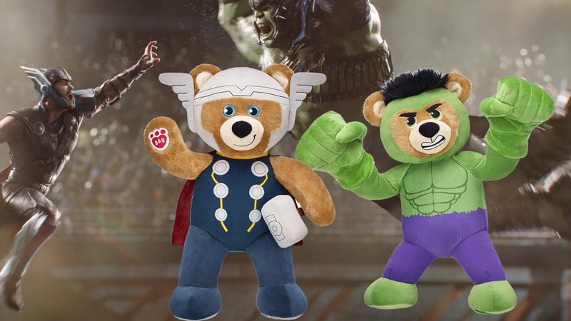 incredible hulk teddy bear