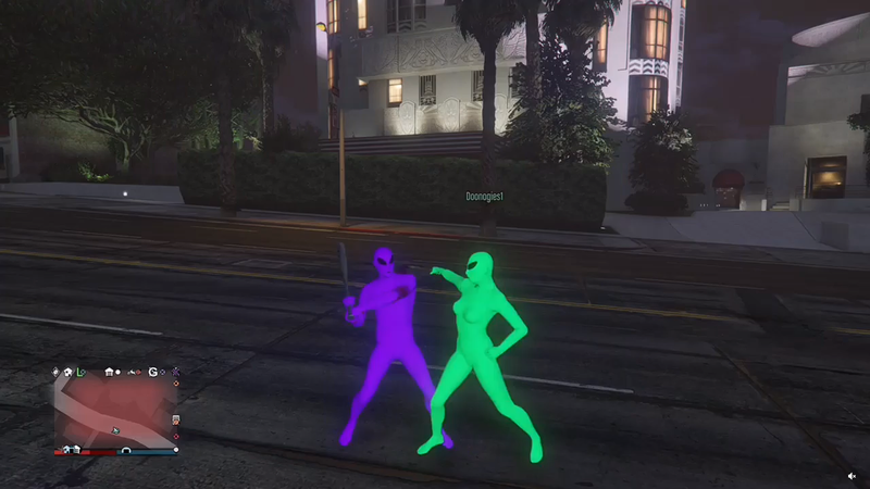 Gta Online Players Are Picking Sides In A Giant Alien War