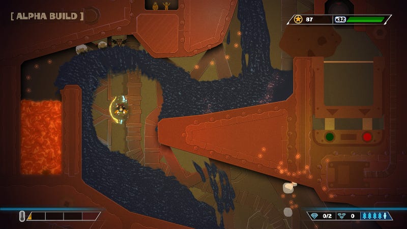 The Ps4 Gets The Ultimate Version Of Pixeljunk Shooter