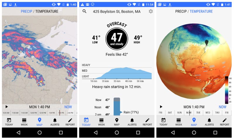 The Excellent Dark Sky Weather App Finally Makes Its Way To Android