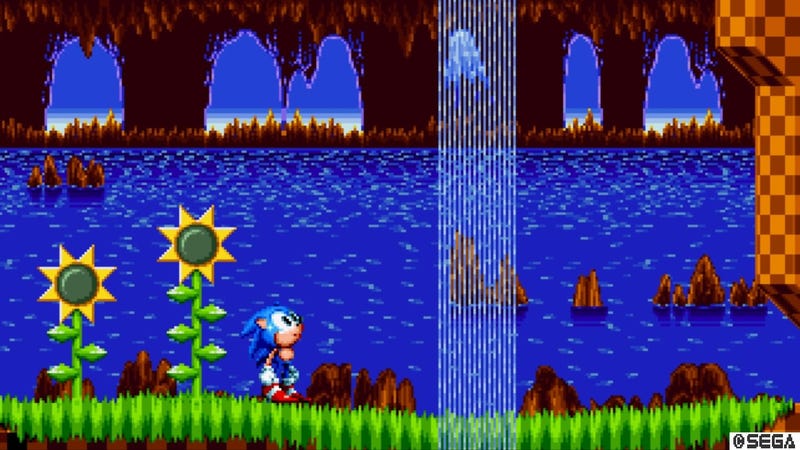 How Sonic Mania S First Level Sets The Stage For A Nostalgia Twisting Adventure