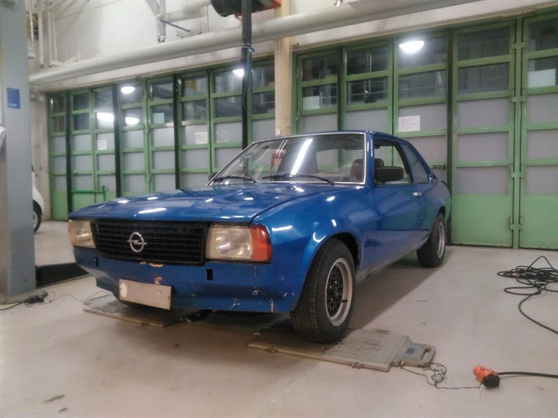 Empty Mass For Opel Ascona B