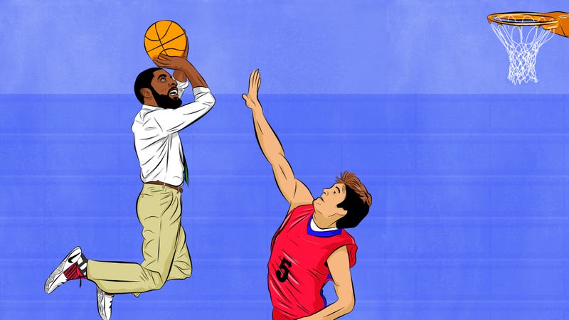 Kyrie Irving Did Outrageous Basketball Stuff At My Tiny High School