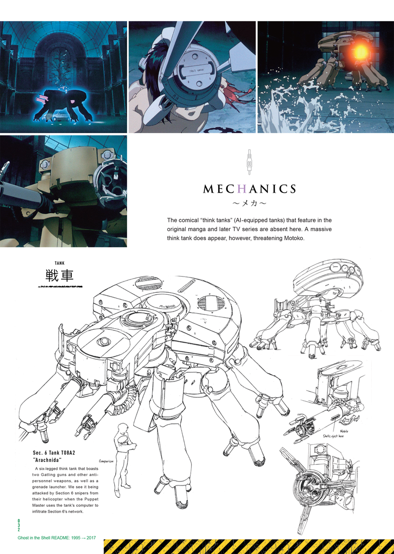 The Stunning Art Behind 20 Years Of Ghost In The Shell Anime