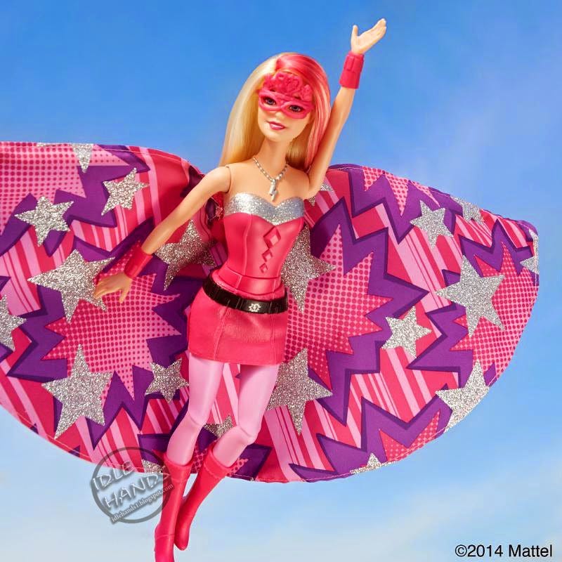 barbie and the superhero