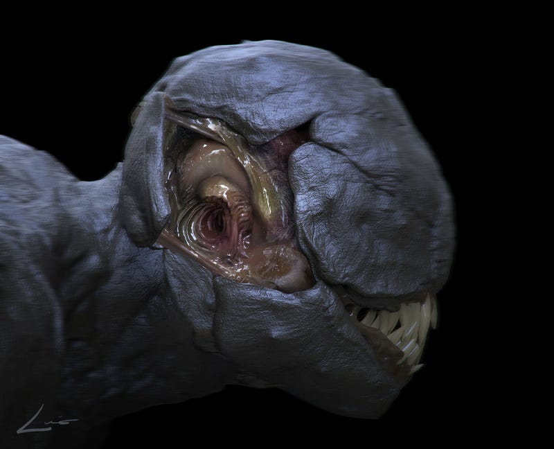 A Quiet Place Monsters Finally Revealed In Gross Concept Art