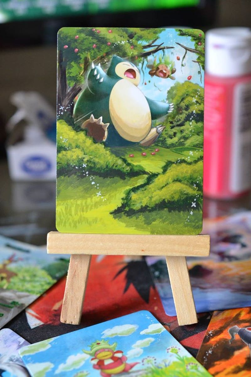 How To Make Pokemon Cards Even Better Paint Them