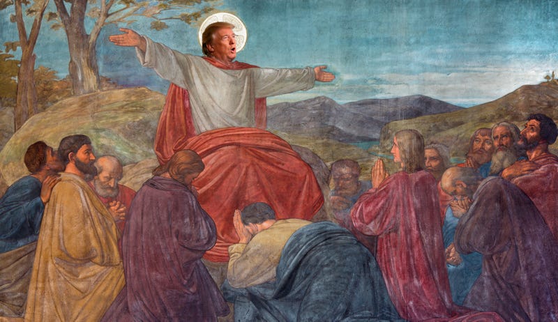 Donald Trump White Jesus
