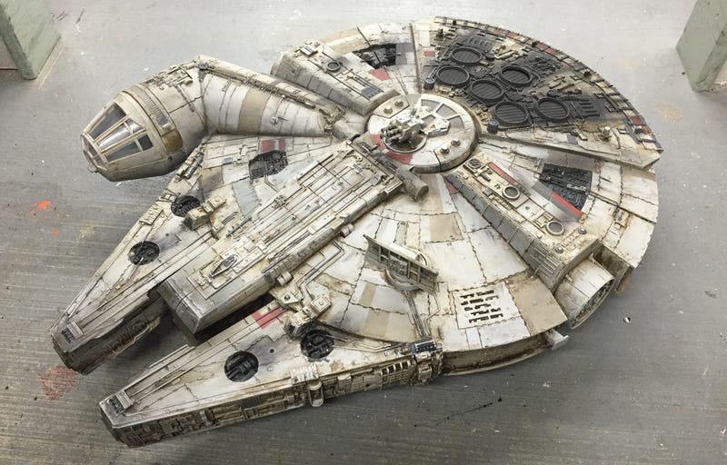 A Masterful Paint Job Makes This Millennium Falcon Toy Look Like A