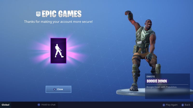 Fortnite Now Gives You A Reward If You Turn On Two Factor Authentication