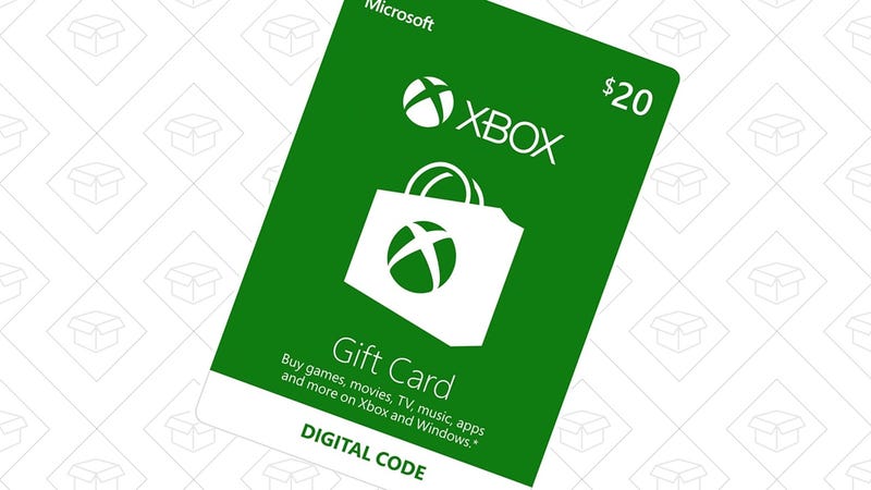 is there a 20 dollar xbox gift card